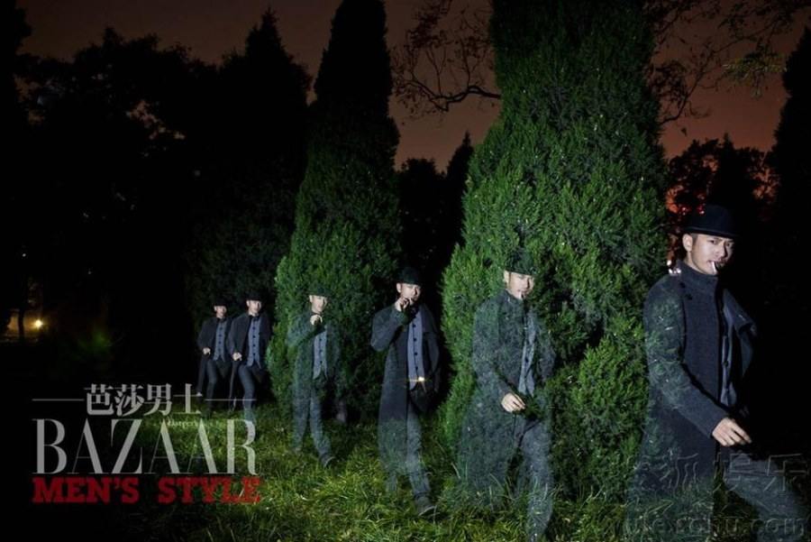 Huang Xiaoming @ Harper&rsquo;s Bazaar Men&rsquo;s Style magazine December 2011