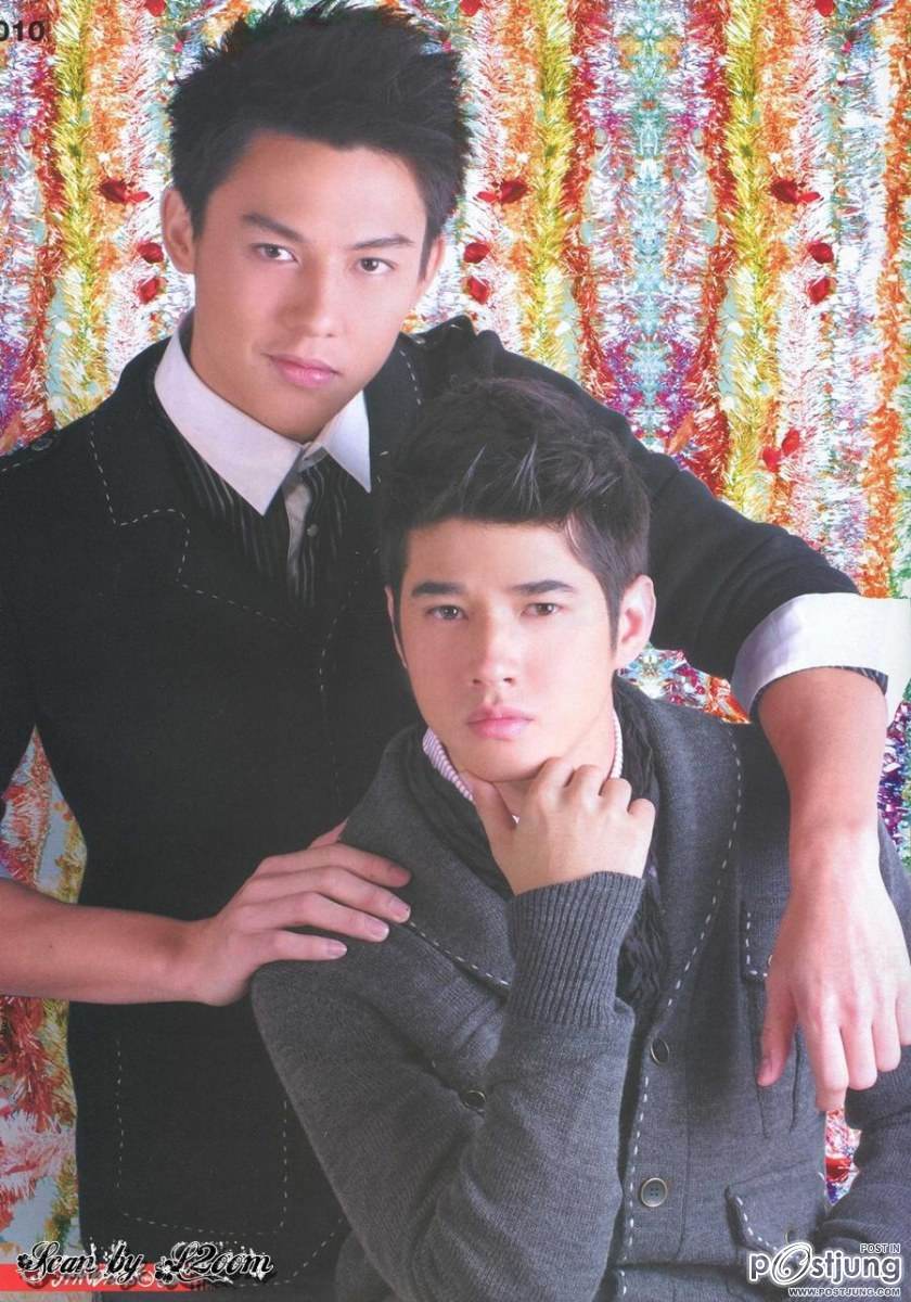 มิ้นต์-ชาลิดา / บอย-ปกรณ์ / หมาก-ปริญ / มาริโอ้ @ ภาพยนตร์บันเทิง vol.38 no.1819 January 2012