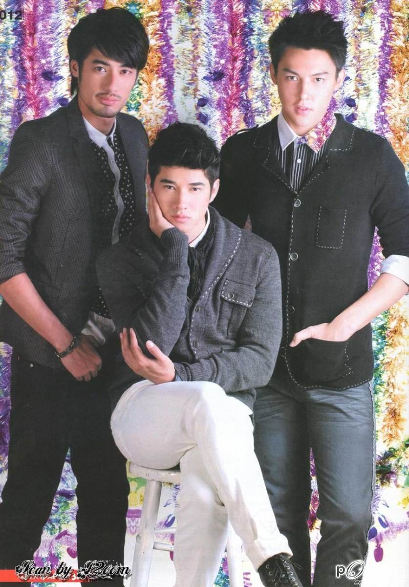 มิ้นต์-ชาลิดา / บอย-ปกรณ์ / หมาก-ปริญ / มาริโอ้ @ ภาพยนตร์บันเทิง vol.38 no.1819 January 2012