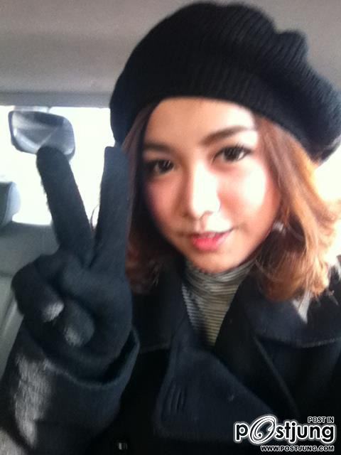 กิ่ง เหมือนแพร กับคิมจองฮุนที่เกาหลี