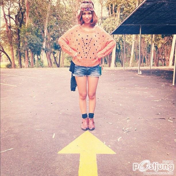 กิ่ง เหมือนแพร กับคิมจองฮุนที่เกาหลี