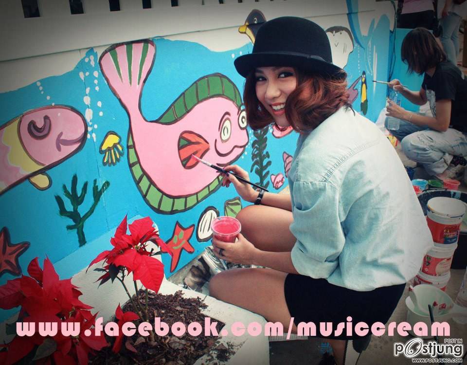 กิ่ง เหมือนแพร กับคิมจองฮุนที่เกาหลี