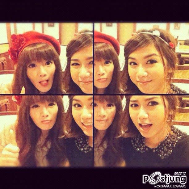 กิ่ง เหมือนแพร กับคิมจองฮุนที่เกาหลี