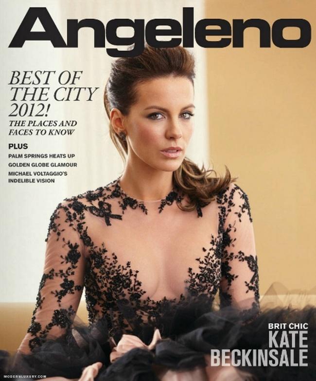 Kate Beckinsale @ Angeleno Magazine January 2012