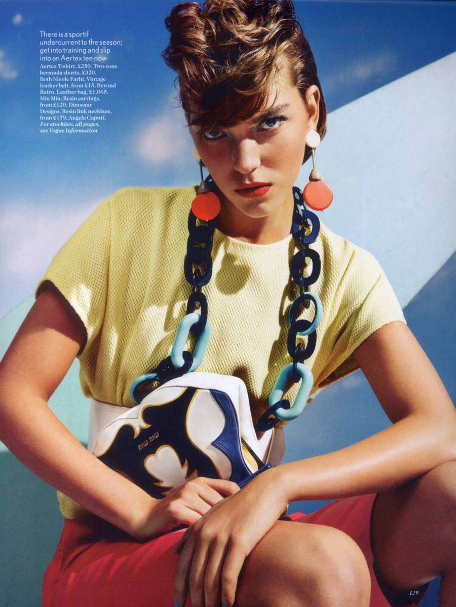 Arizona Muse @ Vogue UK February 2012