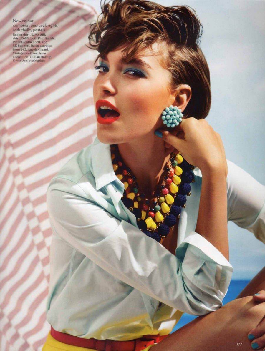 Arizona Muse @ Vogue UK February 2012