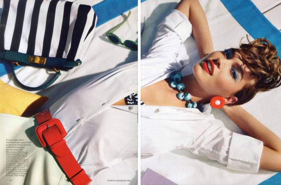 Arizona Muse @ Vogue UK February 2012