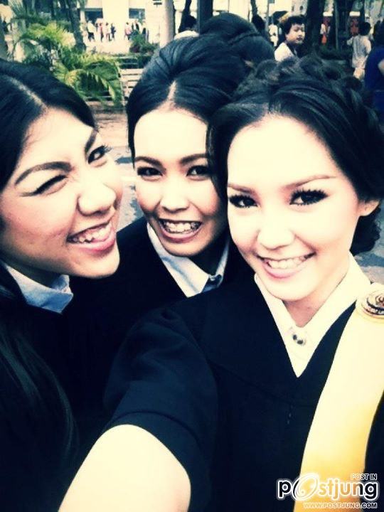 อการ์ตูน มินท์ธิตา "อ้อม" ในสุดเขดสเลดเป็ด รับปริญญาแล้วค่ะ