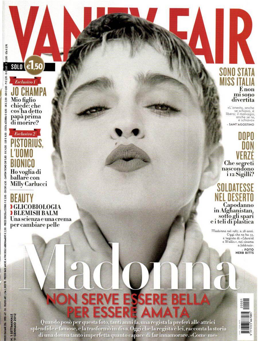 Madonna @ Vanity Fair Italy January 2012