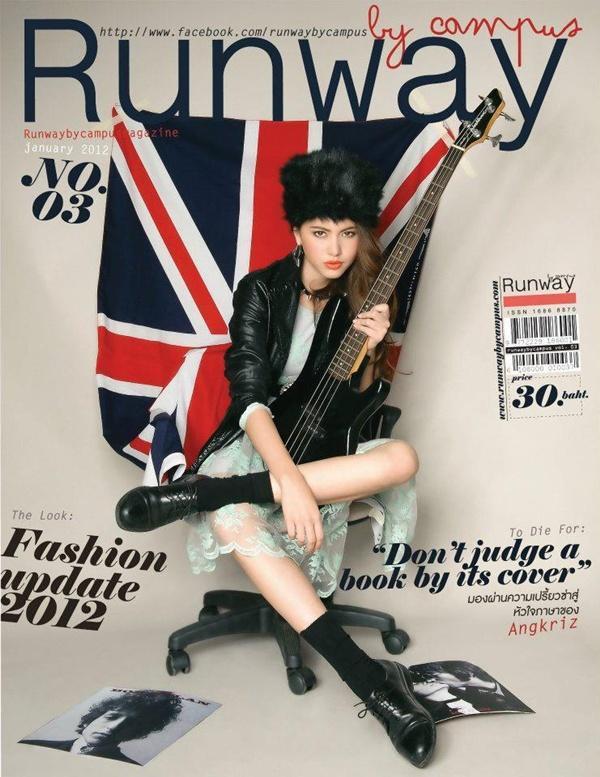 ใหม่-ดาวิกา @ Runway by campus magazine no.3 January 2012