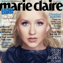 Christina Aguilera @ Marie Claire US February 2012