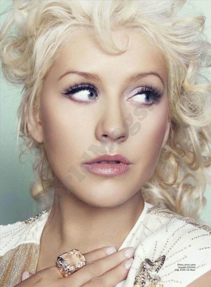 Christina Aguilera @ Marie Claire US February 2012