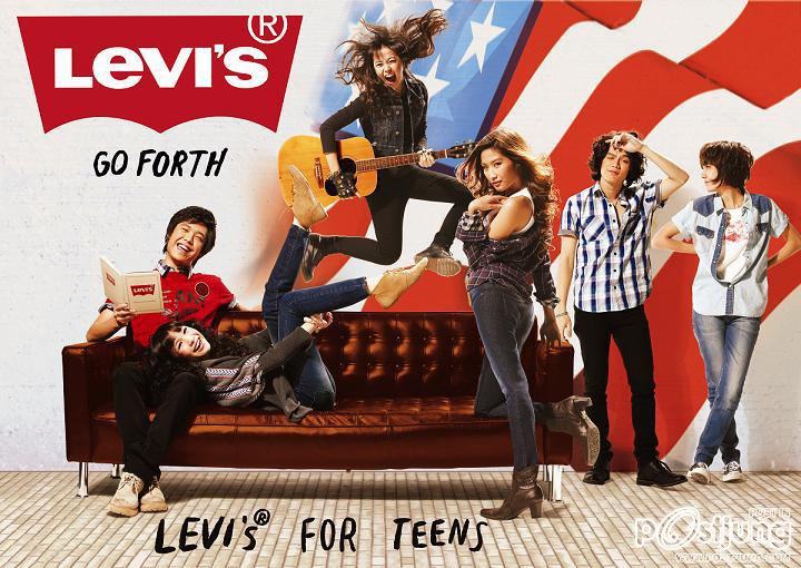 หานางแบบนายแบบหน้าใหม่ถ่ายโปสเตอร์ LEVI'S FOR TEEN ขอให้มีบุคลิกโดดเด่นจะ