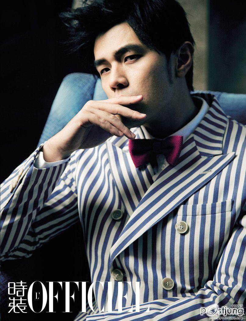 Jay Chou & Lin Peng @ L'OFFICIEL China no.275 February 2012