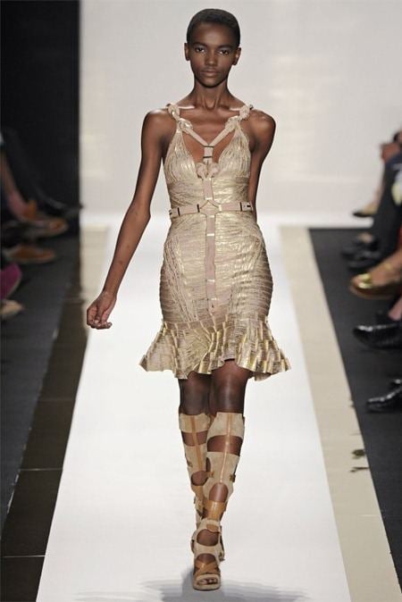 NEW YORK FASHION WEEK: HERVE LEGER BY MAX AZRIA SPRING 2012