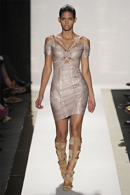 NEW YORK FASHION WEEK: HERVE LEGER BY MAX AZRIA SPRING 2012