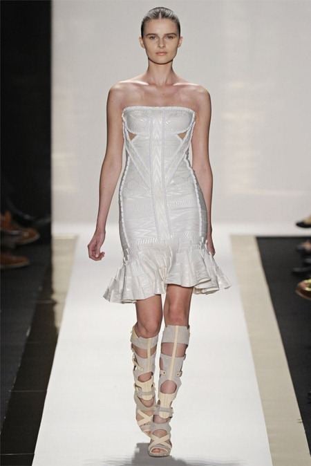 NEW YORK FASHION WEEK: HERVE LEGER BY MAX AZRIA SPRING 2012