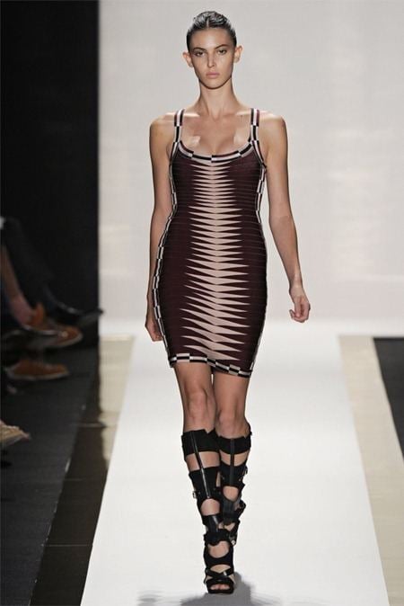 NEW YORK FASHION WEEK: HERVE LEGER BY MAX AZRIA SPRING 2012