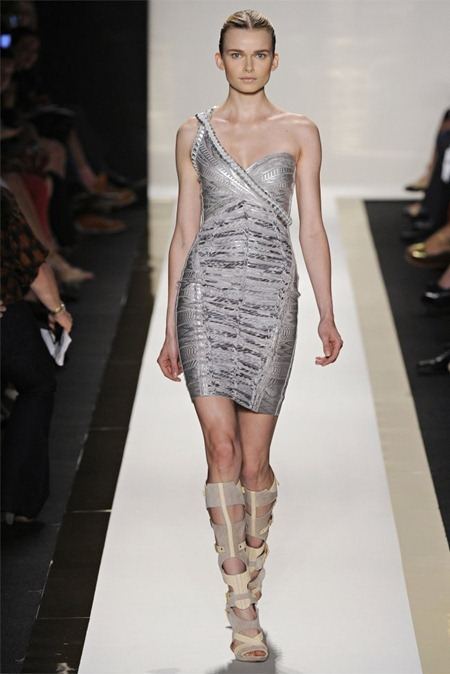 NEW YORK FASHION WEEK: HERVE LEGER BY MAX AZRIA SPRING 2012