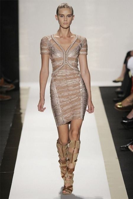 NEW YORK FASHION WEEK: HERVE LEGER BY MAX AZRIA SPRING 2012