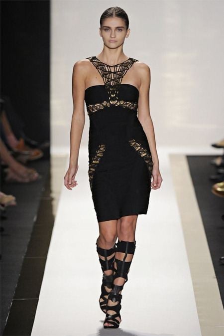 NEW YORK FASHION WEEK: HERVE LEGER BY MAX AZRIA SPRING 2012