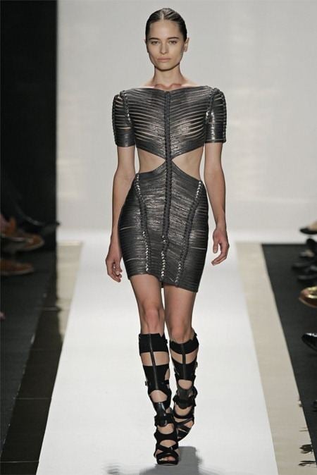 NEW YORK FASHION WEEK: HERVE LEGER BY MAX AZRIA SPRING 2012