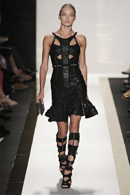 NEW YORK FASHION WEEK: HERVE LEGER BY MAX AZRIA SPRING 2012