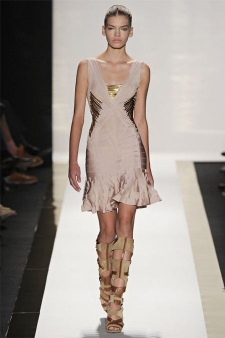 NEW YORK FASHION WEEK: HERVE LEGER BY MAX AZRIA SPRING 2012