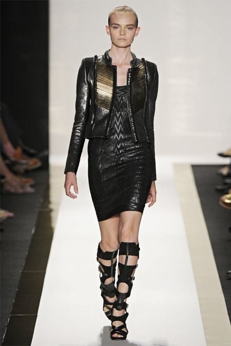 NEW YORK FASHION WEEK: HERVE LEGER BY MAX AZRIA SPRING 2012