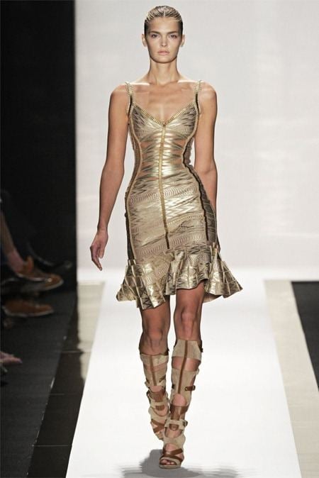 NEW YORK FASHION WEEK: HERVE LEGER BY MAX AZRIA SPRING 2012