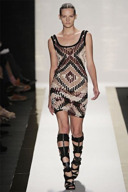 NEW YORK FASHION WEEK: HERVE LEGER BY MAX AZRIA SPRING 2012