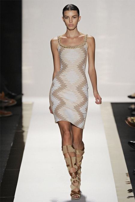 NEW YORK FASHION WEEK: HERVE LEGER BY MAX AZRIA SPRING 2012