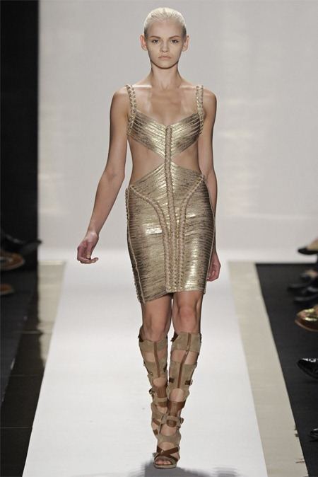 NEW YORK FASHION WEEK: HERVE LEGER BY MAX AZRIA SPRING 2012