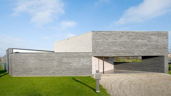 Interesting Home by Modern Belgian Architecture Firm
