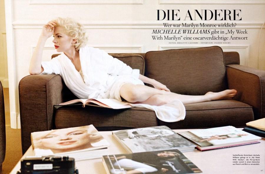 Michelle Williams @ Vogue Germany February 2012