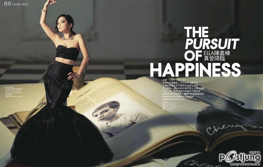 Ella chen @ Elle Taiwan January 2012
