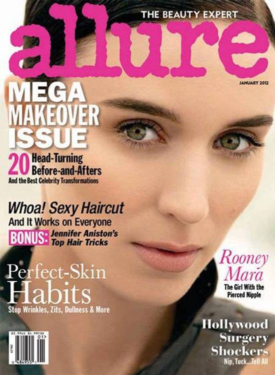 Rooney Mara @ Allure Magazine January 2012