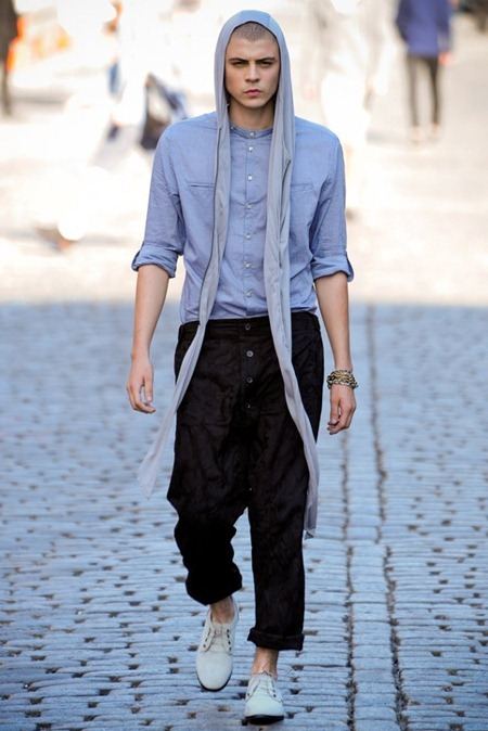 NEW YORK FASHION WEEK: BUCKLER SPRING 2012