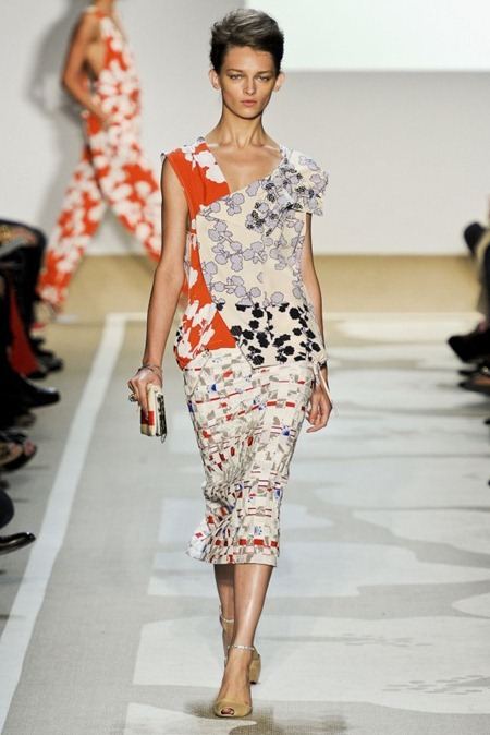 NEW YORK FASHION WEEK: DIANE VON FURSTENBERG SPRING 2012