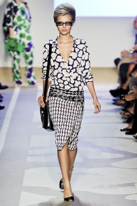 NEW YORK FASHION WEEK: DIANE VON FURSTENBERG SPRING 2012