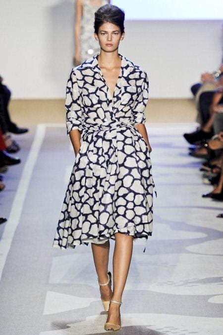 NEW YORK FASHION WEEK: DIANE VON FURSTENBERG SPRING 2012