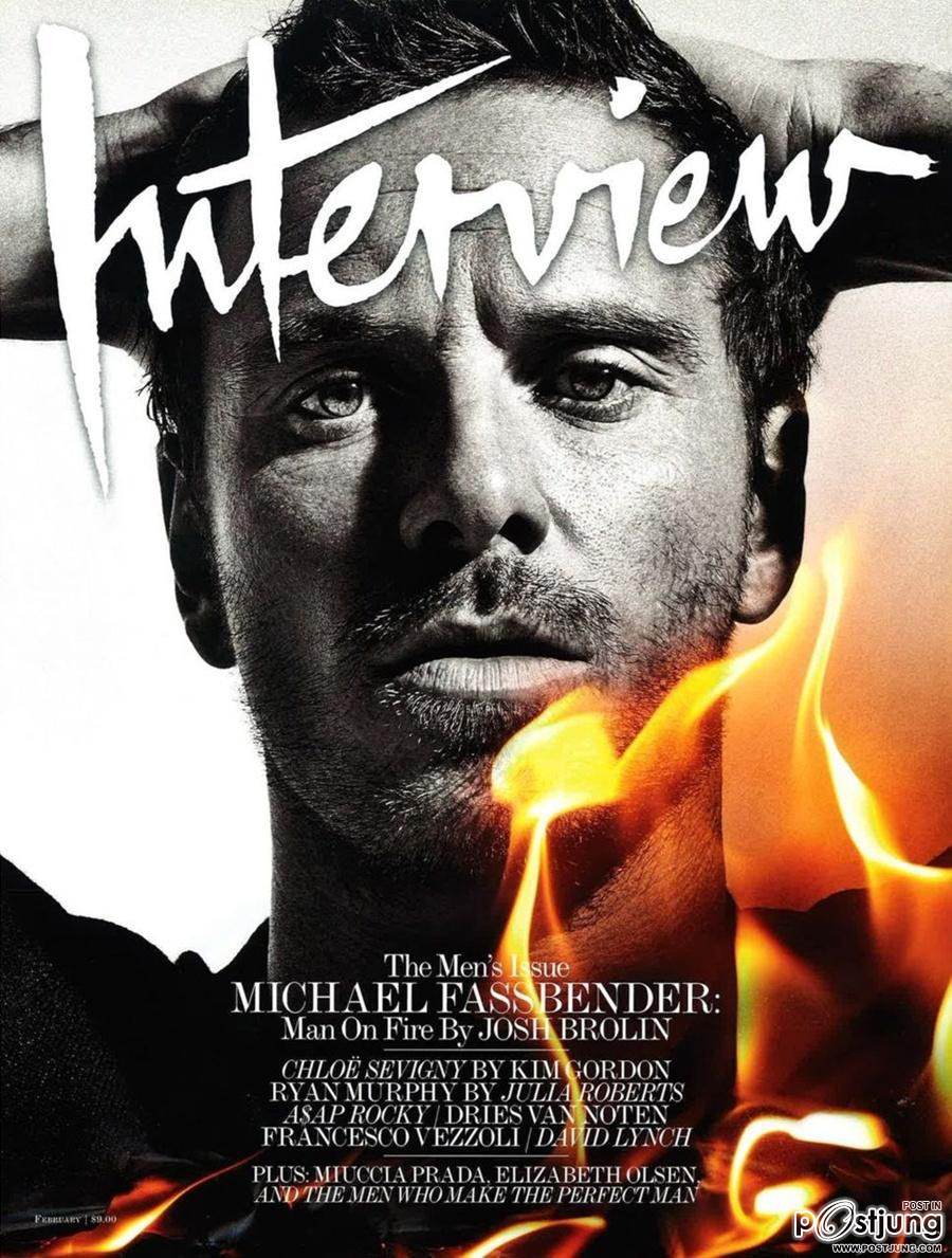 Michael Fassbender @ Interview February 2012