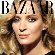 Uma Thurman @ Harper’s Bazaar UK February 2012