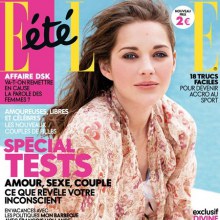 ELLE FRANCE: MARION COTILLARD BY PHOTOGRAPHER MATT JONES