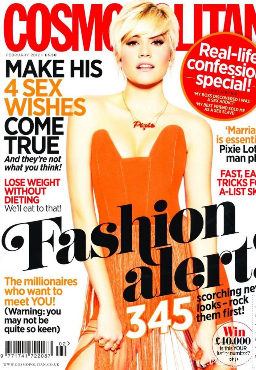 Pixie Lott @ Cosmopolitan UK February 2012