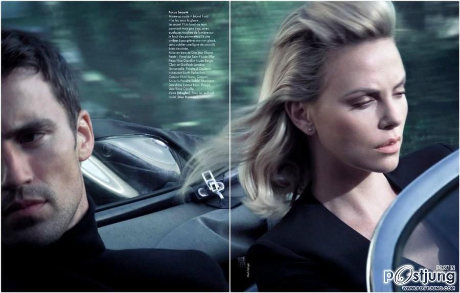 Charlize Theron @ Elle France January 2012
