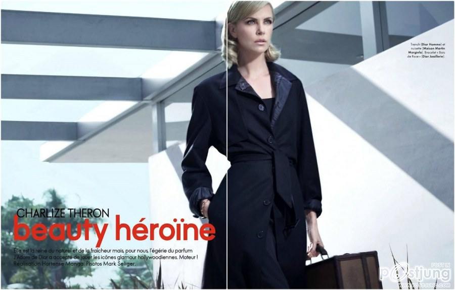 Charlize Theron @ Elle France January 2012