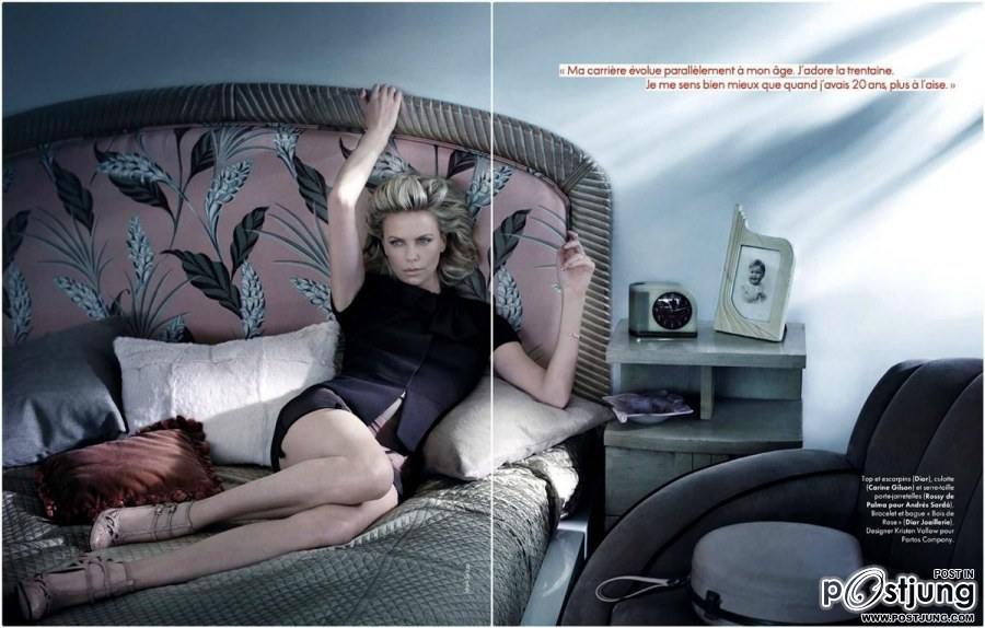 Charlize Theron @ Elle France January 2012