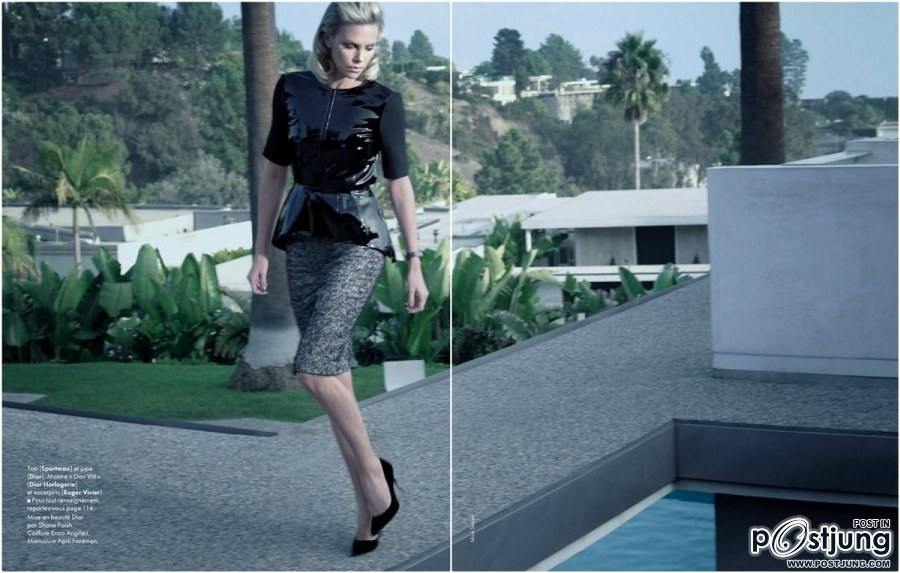 Charlize Theron @ Elle France January 2012