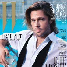 Brad Pitt @ W Magazine February 2012
